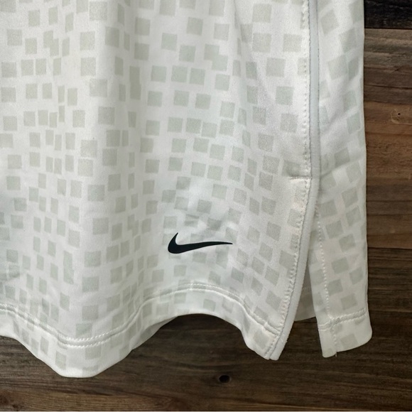 Nike Golf Womens Dri-FIT UV 17" Grid Print Skort Skirt White Size Large NWT - Picture 5 of 10